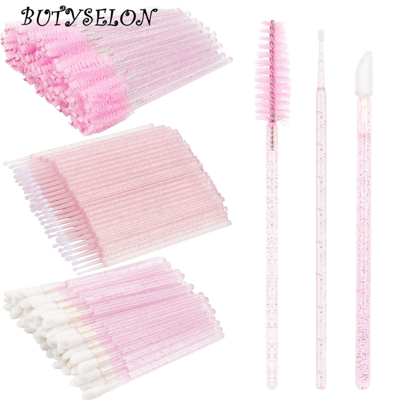 Eyelash Extension Options - 200pcs Eyelash Extension Supplies Set Disposable