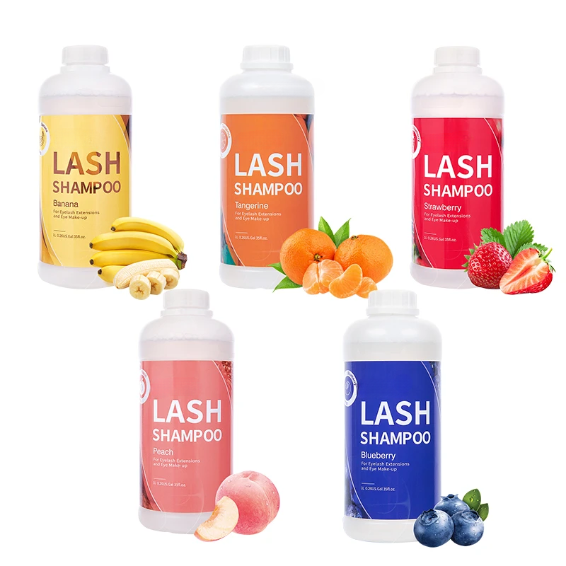 Eyelash Extension Foam Cleanser - 1L Eyelash Cleanser Foam Lash Shampoo