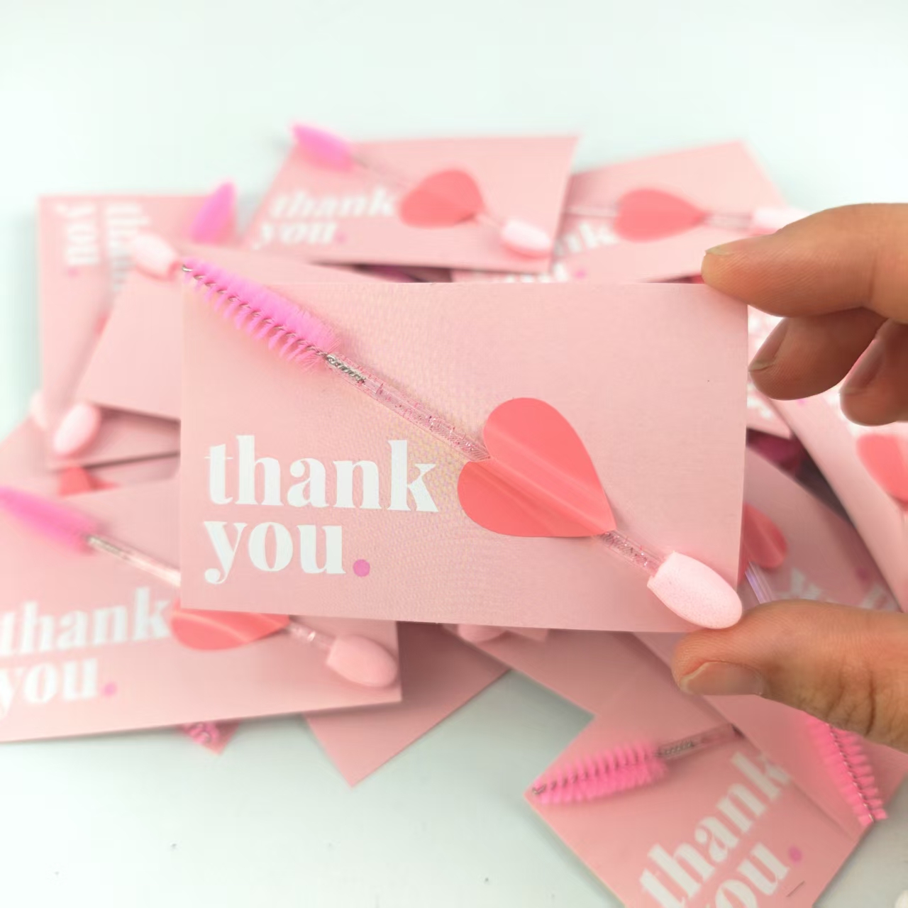Eyelash Extension Options - Eyelash Extension Client Thank You Cards
