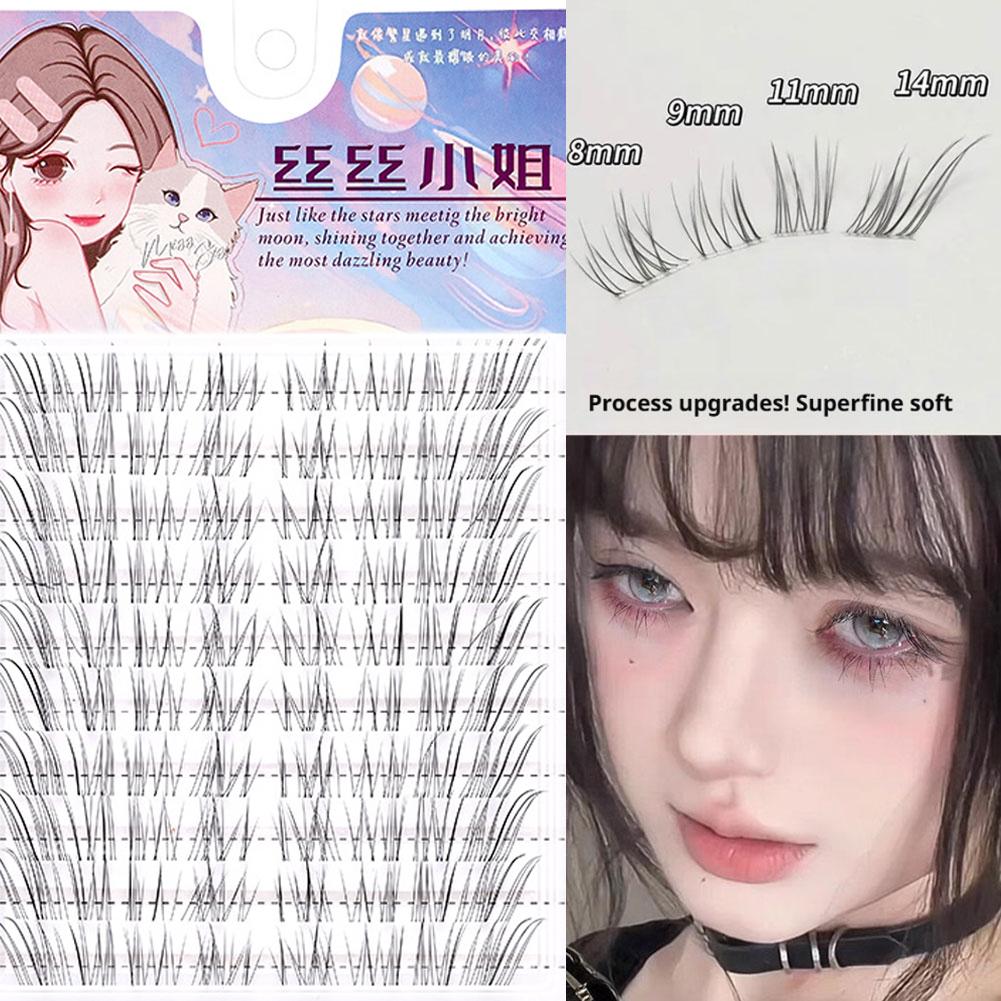 Eyelash Extension Douyin - Sunflower Lashes Brown Manga False Eyelashes