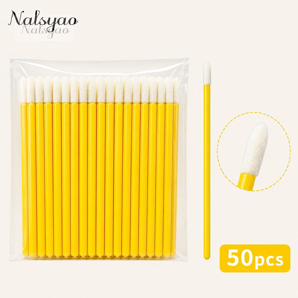 Eyelash Extension Eyelash - 50/500PCS Disposable Mascara Applicator Lipstick Wands