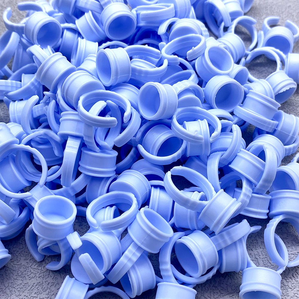 100Pcs Disposable Glue Ring Cu - Eyelash Extension Options review and price