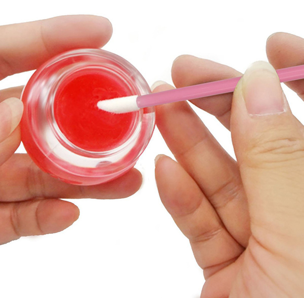 Disposable Lip Brush 100Pcs Ey - Eyelash Extension Options review and price