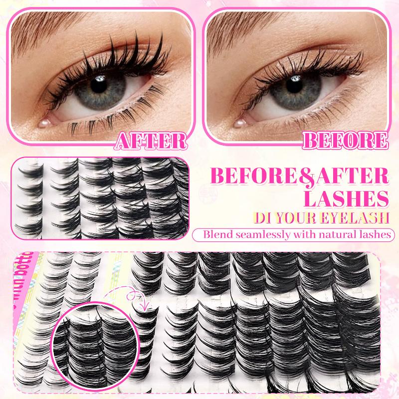 1Box Cluster Eyelash Extension - Eyelash Extension Wispy review and price