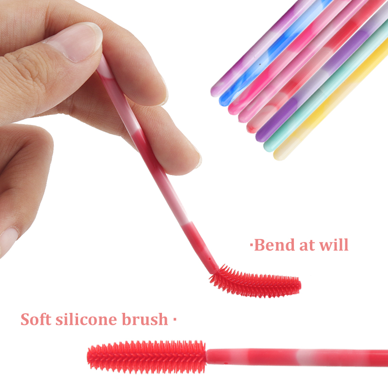 50/100Pcs Disposable Silicone  - Eyelash Extension Options review and price