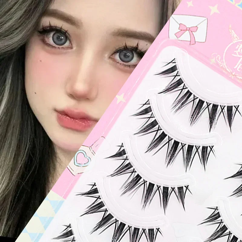 5-pair Manga Eye A Shaped Fals - Eyelash Extension Douyin review and price