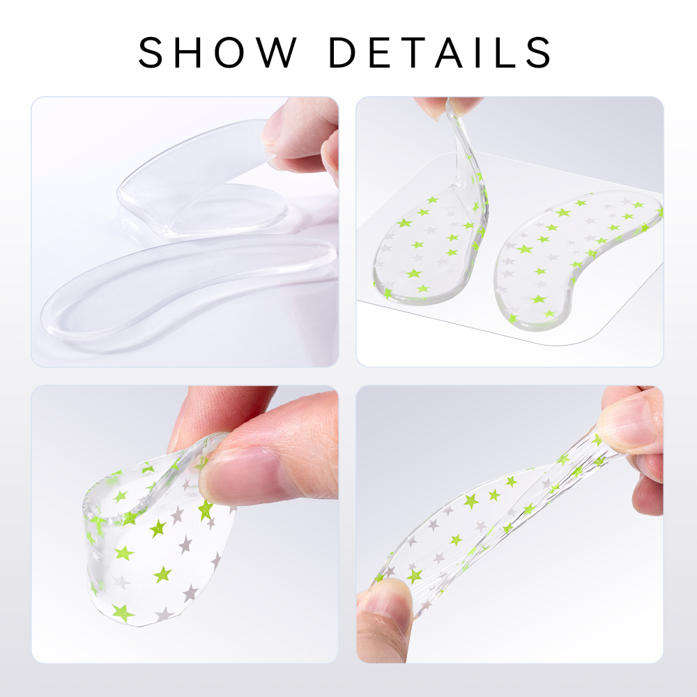 DAMMAN 1/5 Pair Silicone Eye P - Eyelash Extension Options review and price
