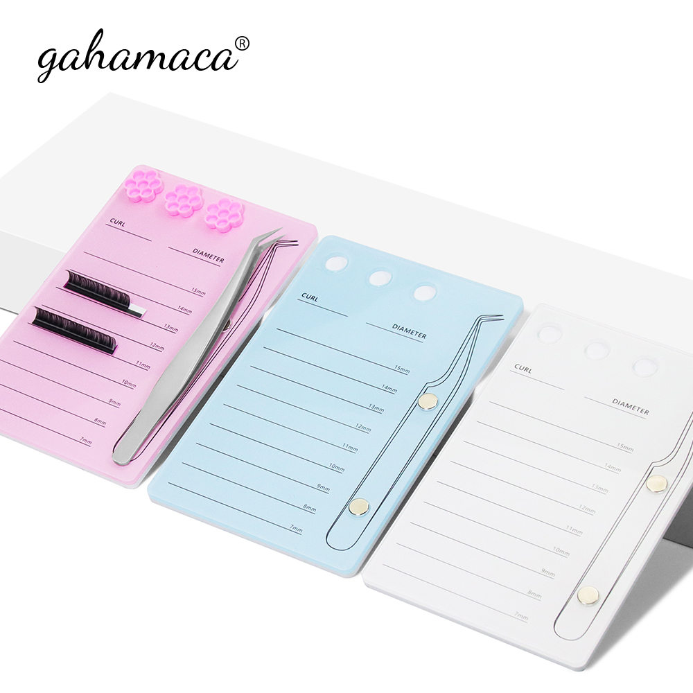 GAHAMACA Acrylic Lashes Holder - Eyelash Extension Course review and price