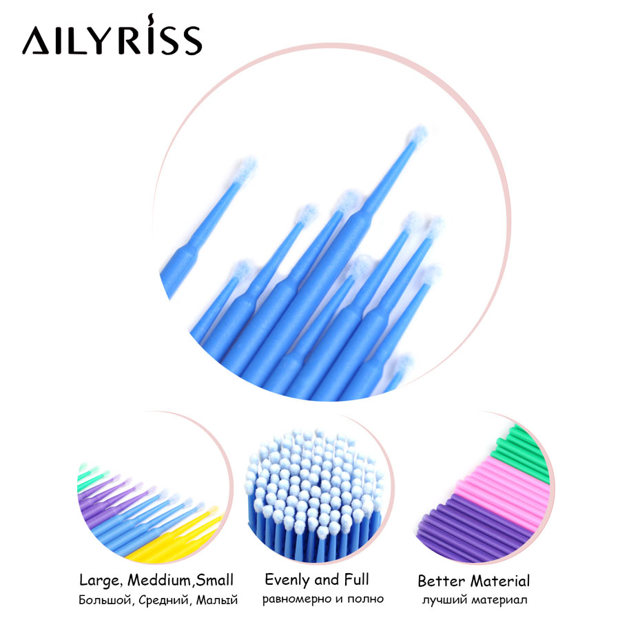500pcs/lot Disposable Applicat - Eyelash Extension Options review and price