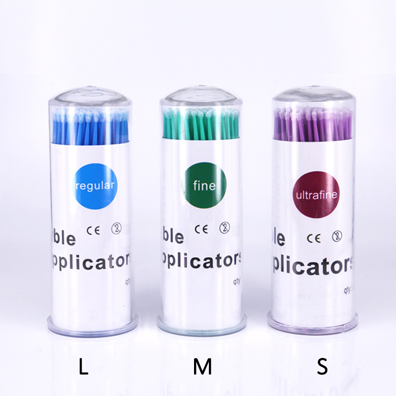 100Pcs/bottle MicroBrush For E - Eyelash Extension Eyelash review and price