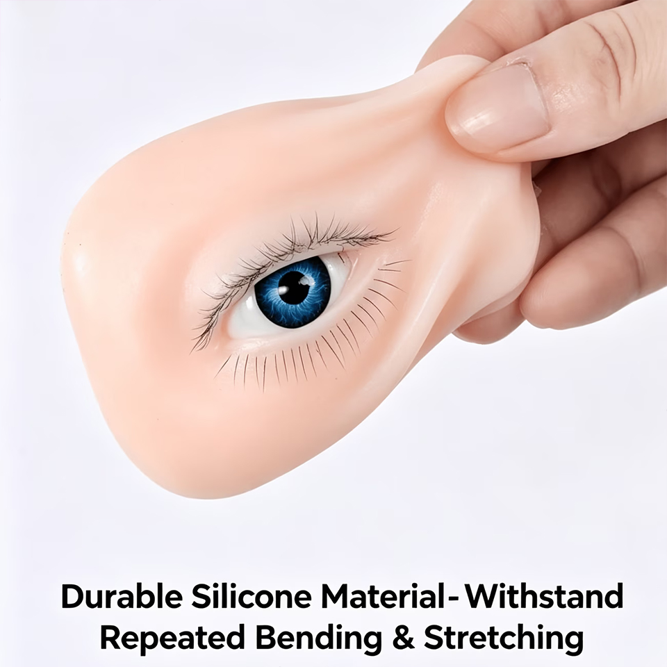 3 Layer Silicone Eye Model for - Eyelash Extension Model review and price