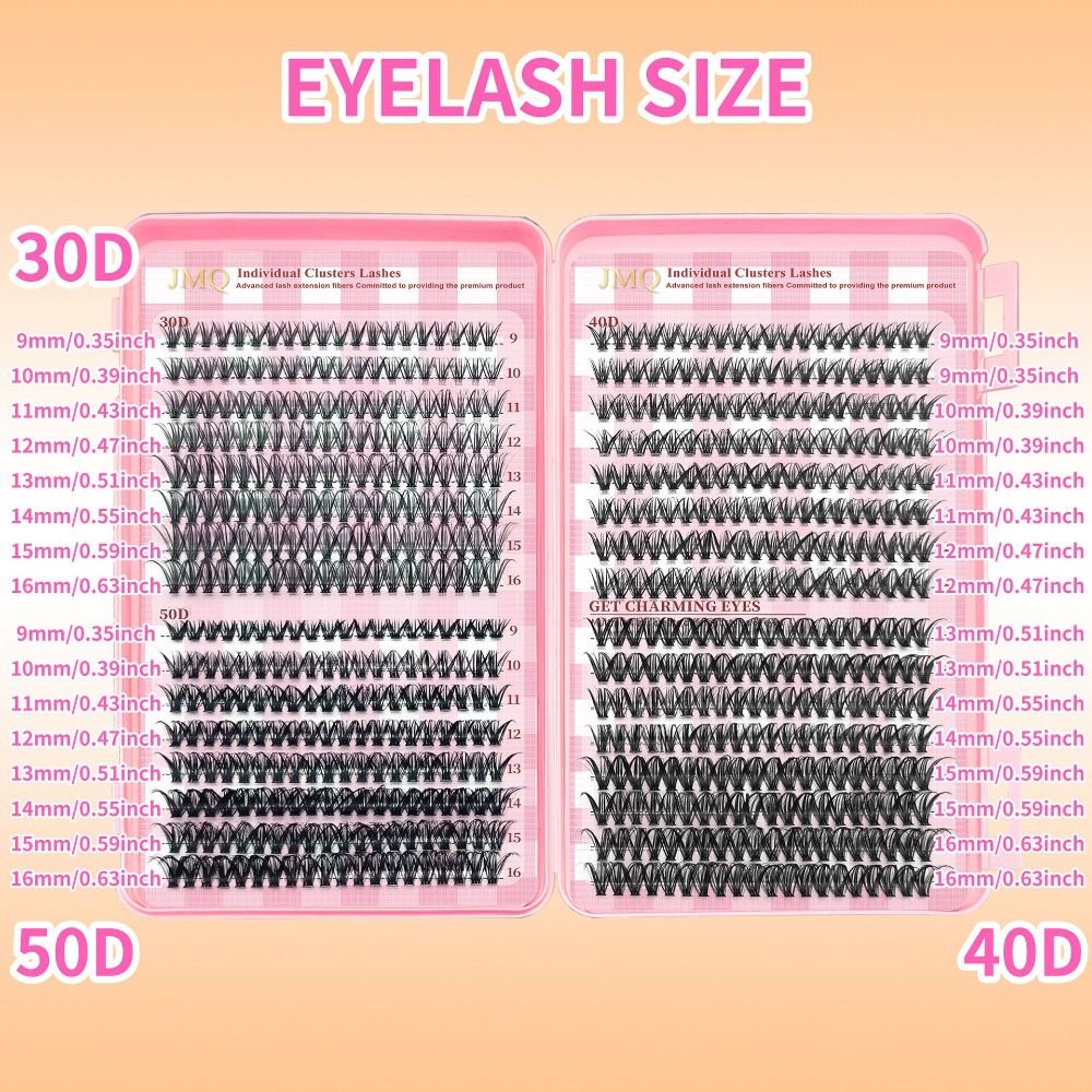 9-16mm Length False Eyelashes  - Eyelash Extension Wispy Look review and price