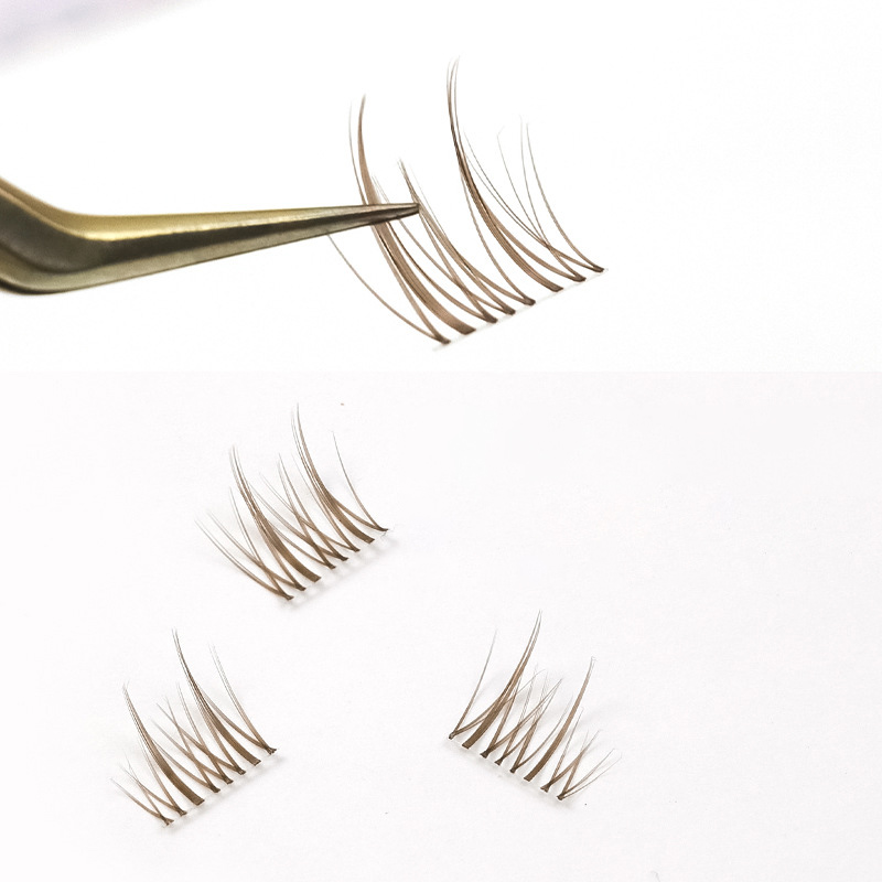 Sunflower Lashes Brown Manga F - Eyelash Extension Douyin review and price