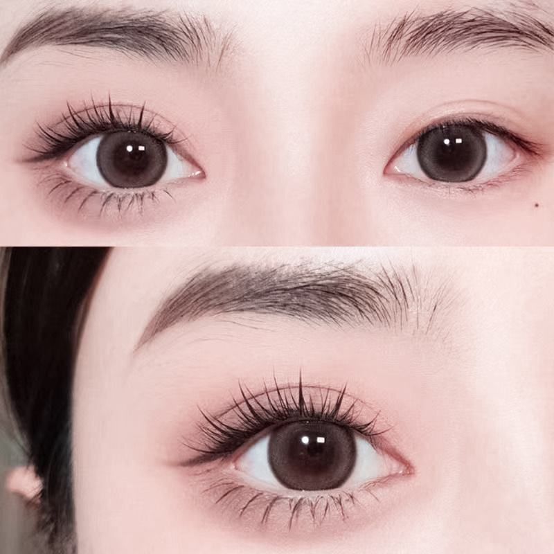 Sunflower Lashes Brown Manga F - Eyelash Extension Douyin review and price
