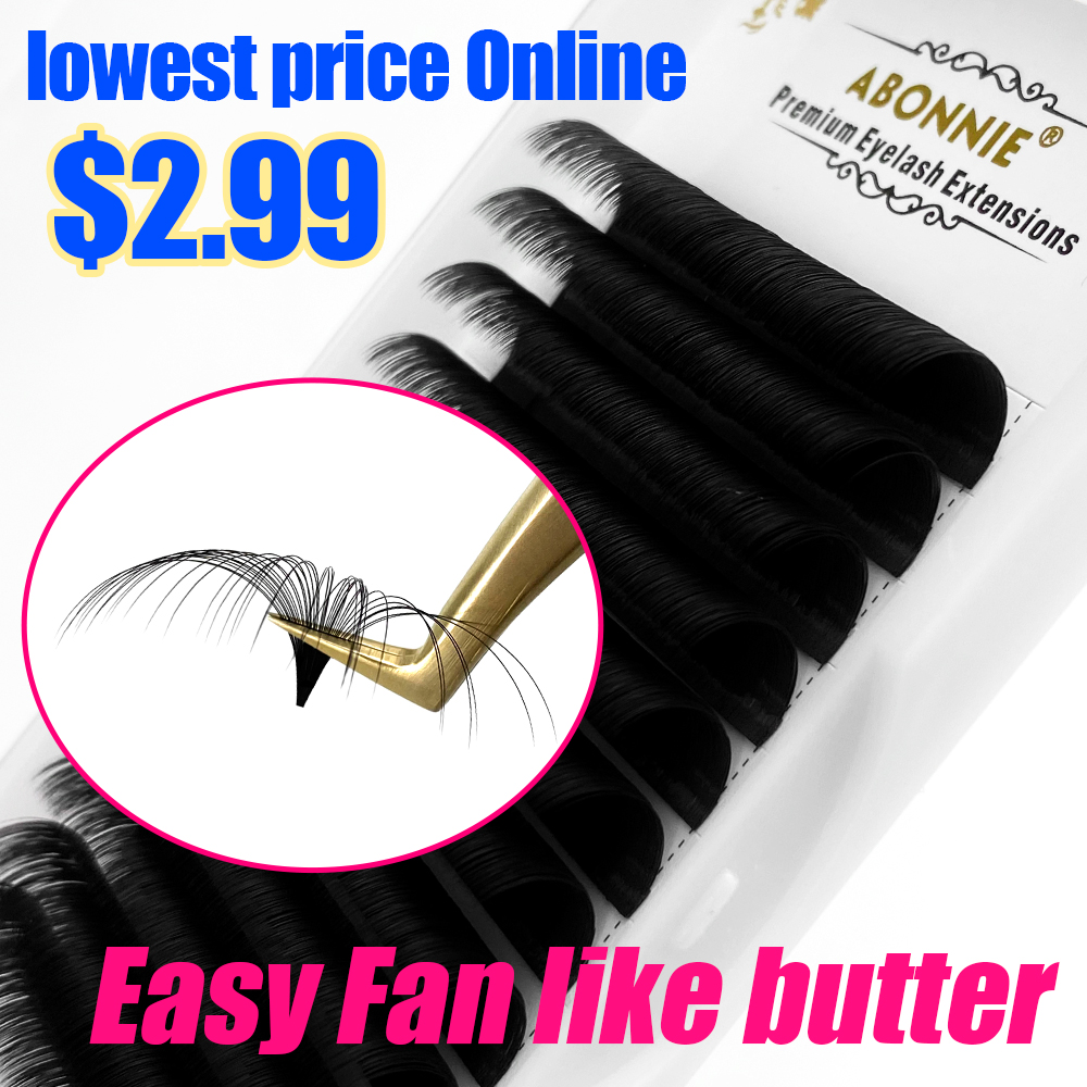 Abonnie 0.03-0.10mm Easy Fan L - Mega Volume Lash review and price