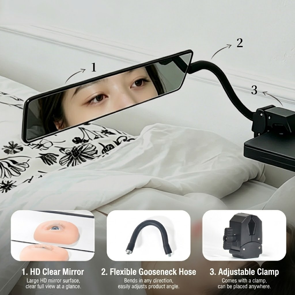 New Eyelash Extension Mirror A - Eyelash Extension Course review and price