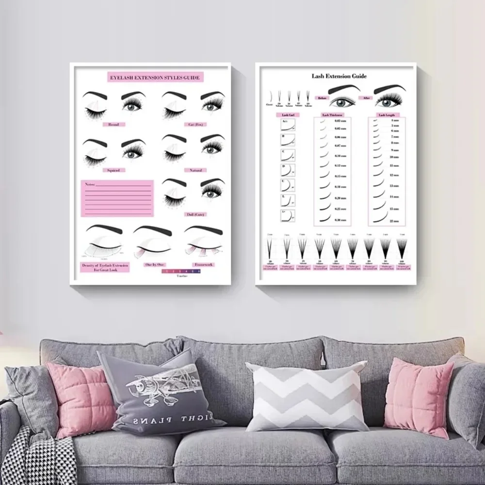 Canvas Painting HD Print Wall  - Eyelash Extension Eyelash review and price