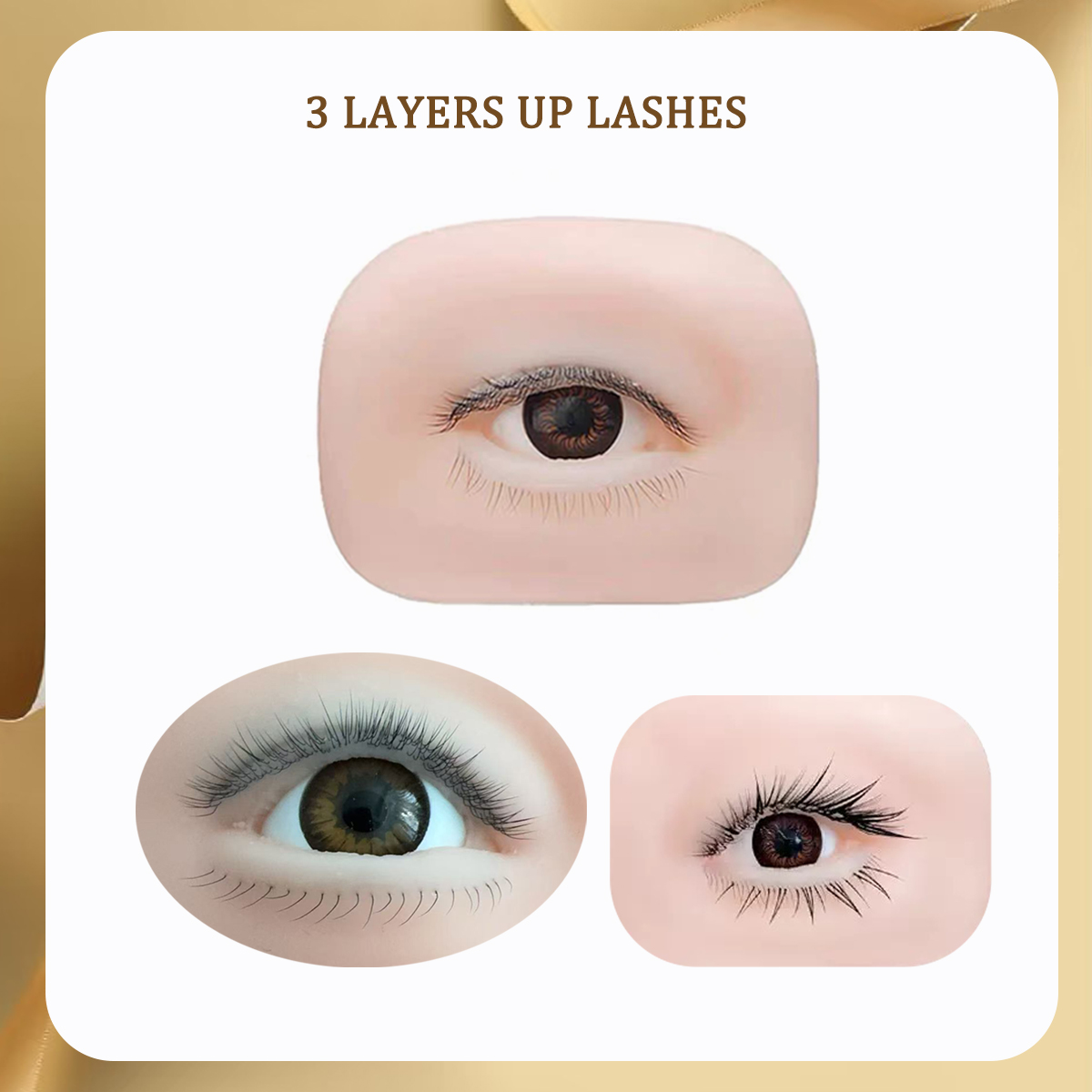 3D False Eyelash Mannequin Fla - Eyelash Extension Model review and price