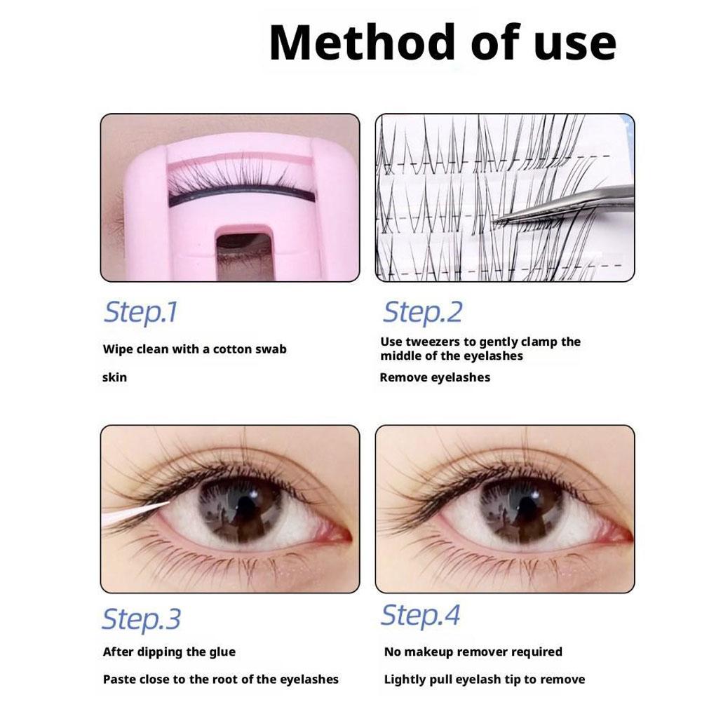 Sunflower Lashes Brown Manga F - Eyelash Extension Douyin review and price