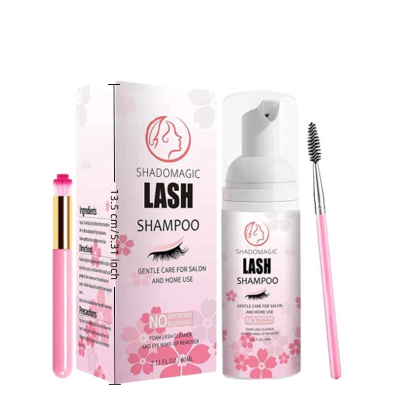 Lash Shampoo 60ML Fast Eyelash - Eyelash Extension Foam Cleanser review and price