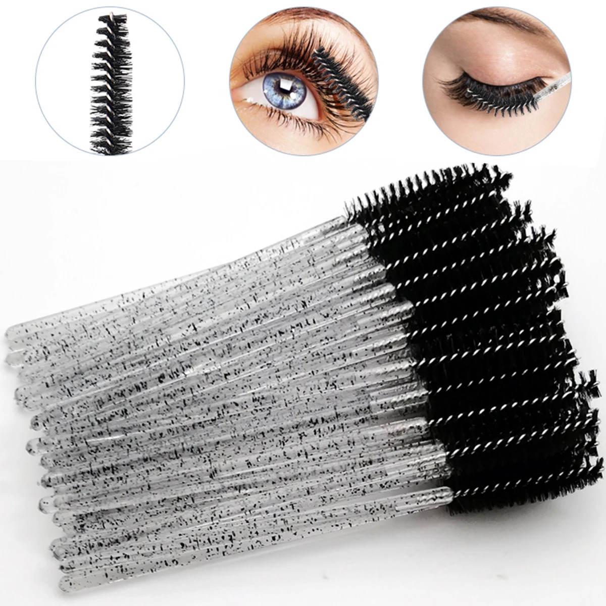 Wholesale 100PCS Mascara Spool - Eyelash Extension Options review and price
