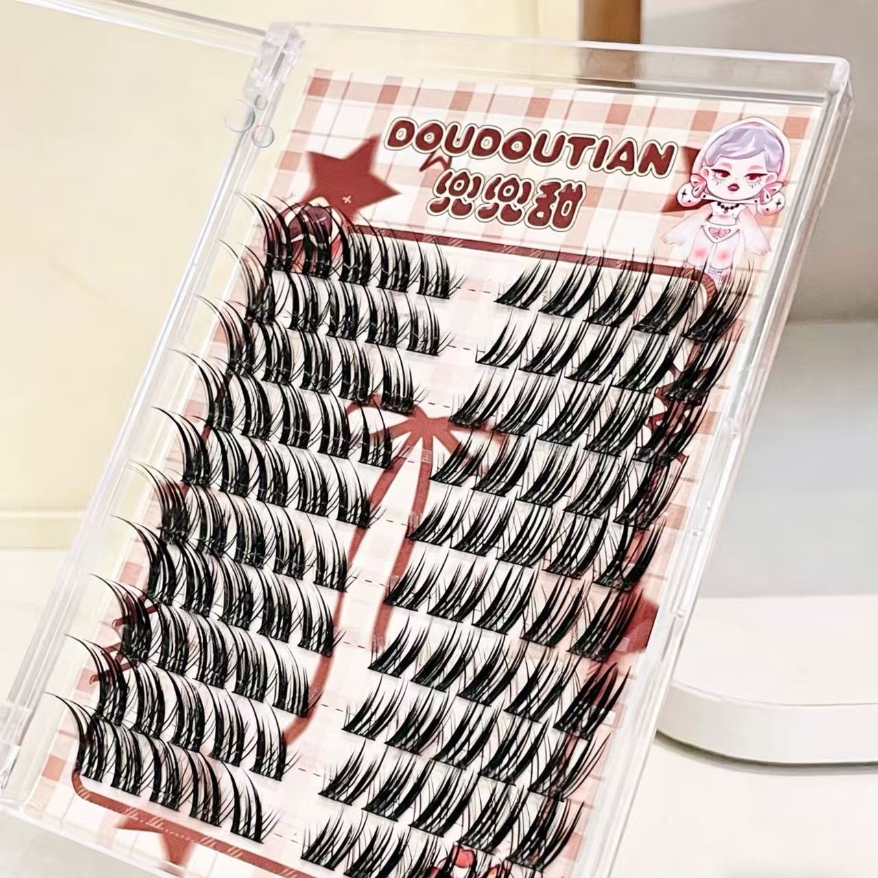 Doudoutian Fox-Style Winged Ey - Eyelash Extension Douyin review and price