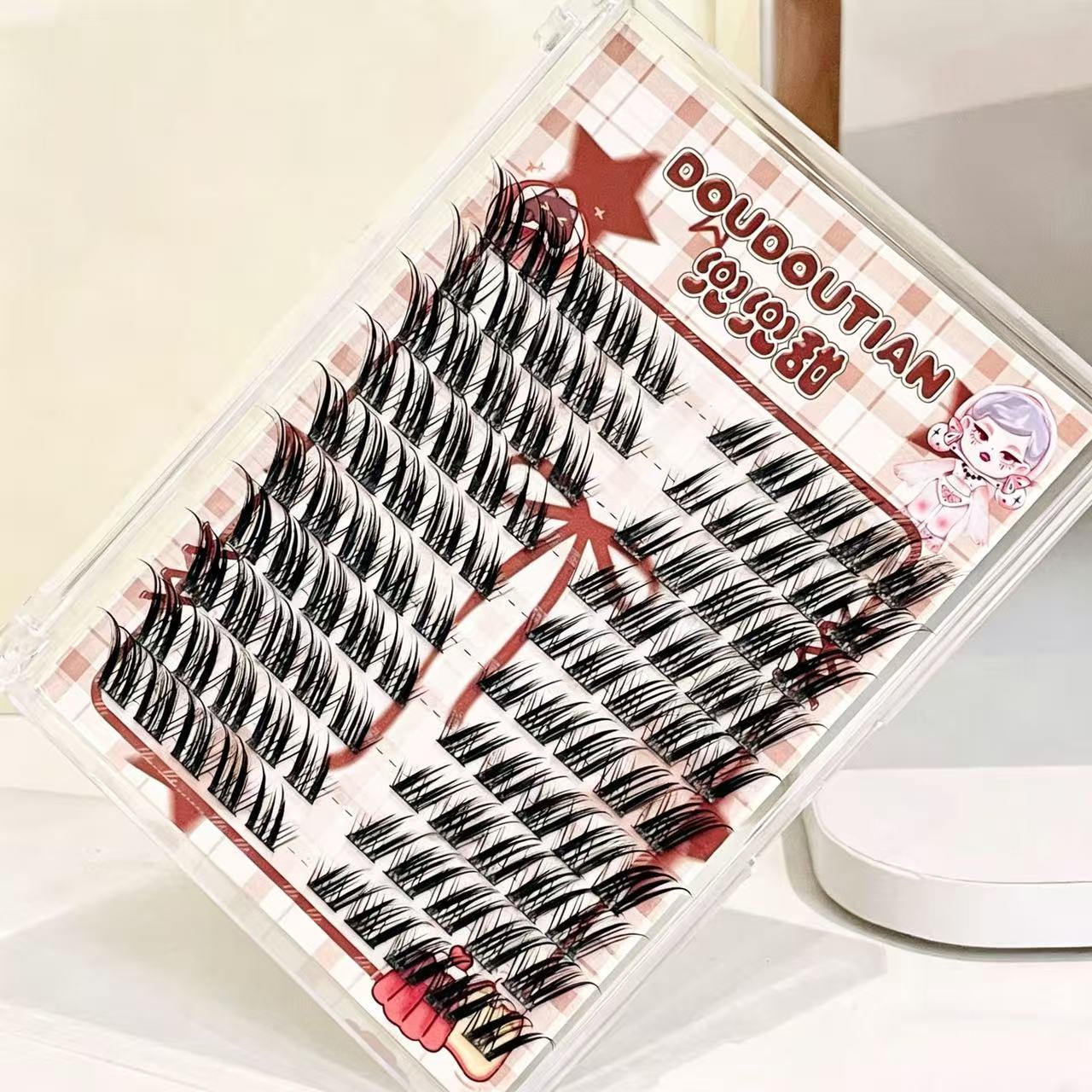 Doudoutian Fox-Style Winged Ey - Eyelash Extension Douyin review and price